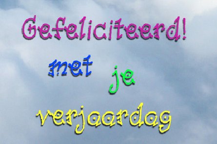 Verjaardag